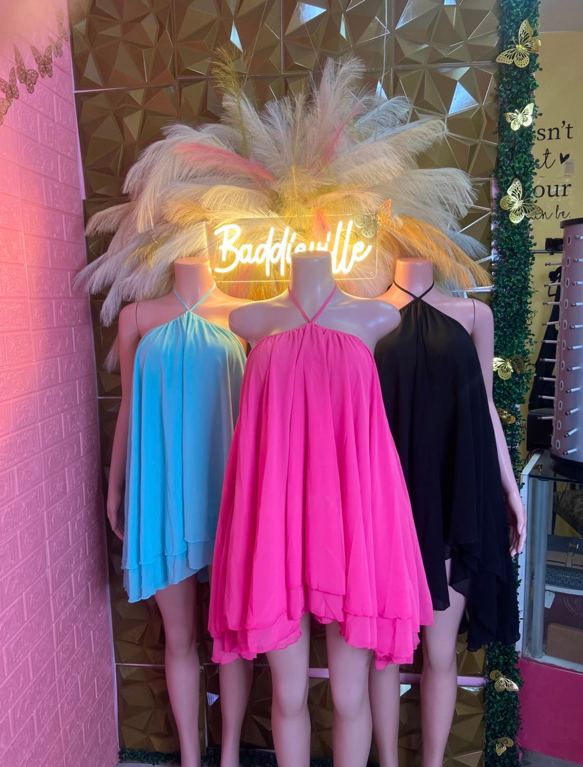 The Baddie Flare Dress