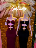 Baddieville Cutout Dress