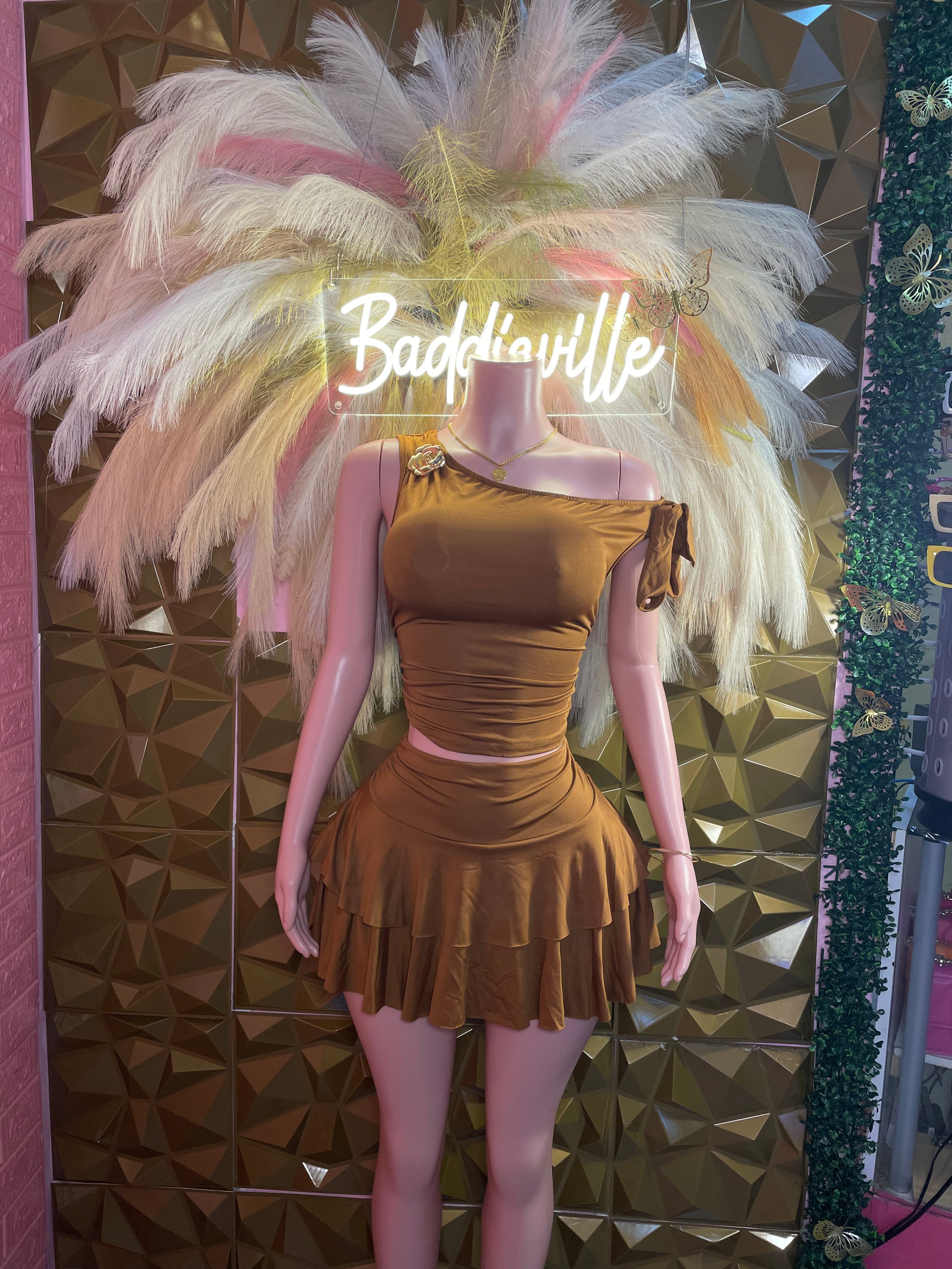 The Bella Bow Skort Set