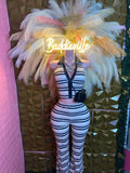 Black & White Striped Set