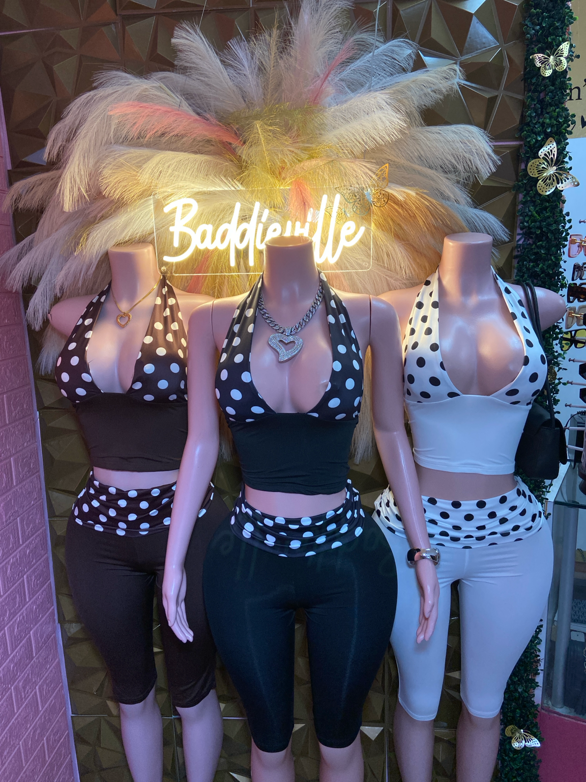 Baddie Dotty Halter Set
