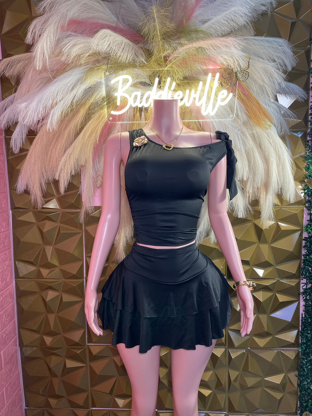The Bella Bow Skort Set