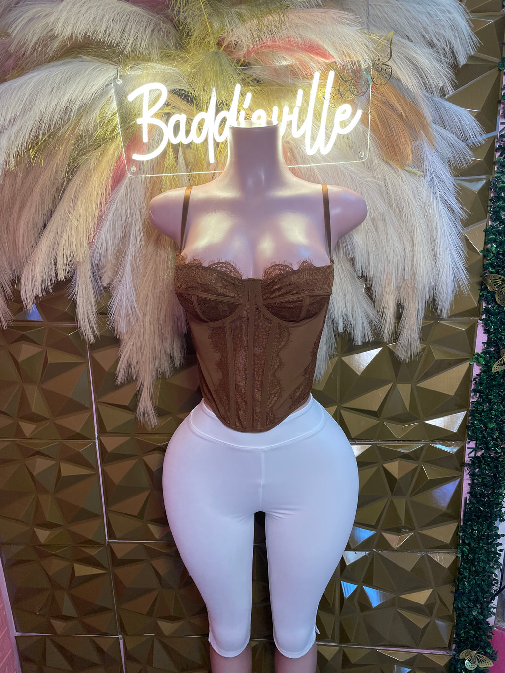 Baddie Lace Corset Top