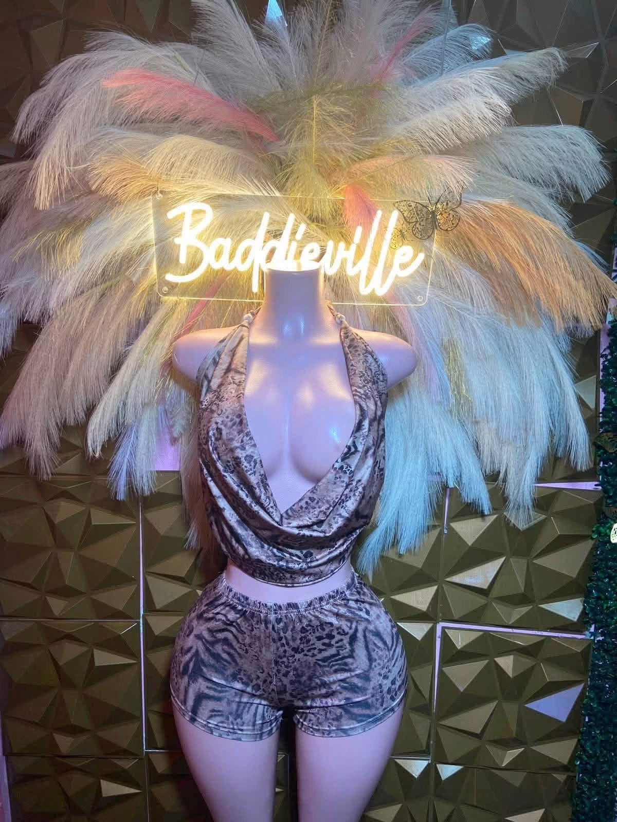Savage Luxe Short Set