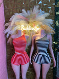 The Marina Stripe Crochet Set