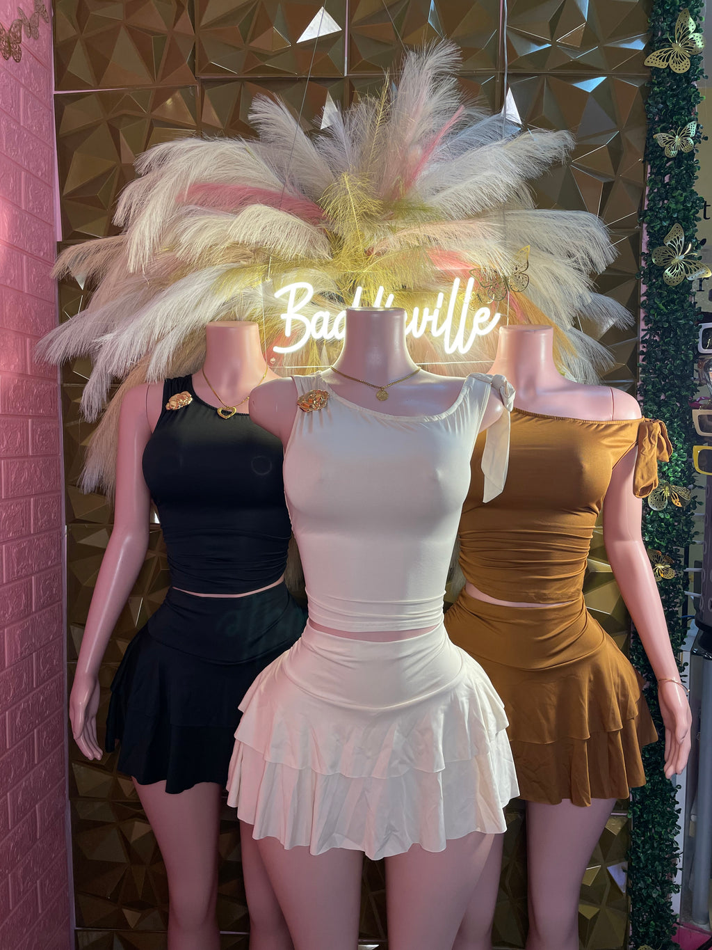The Bella Bow Skort Set