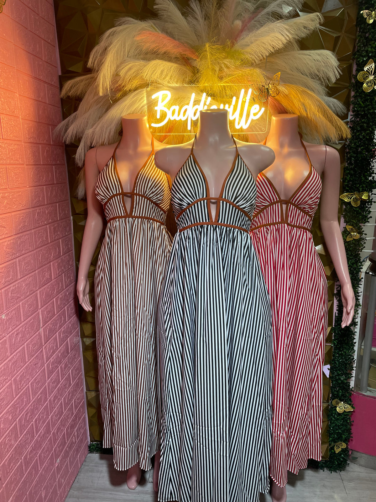 Sunkisses Stripe Maxi