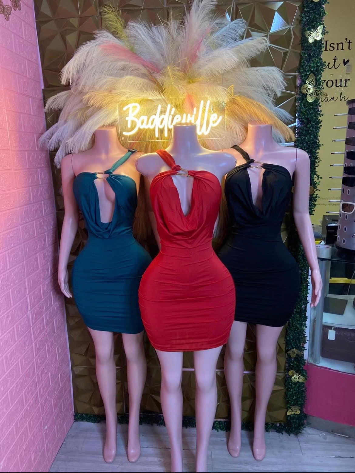 Baddie After Dark Mini Dress
